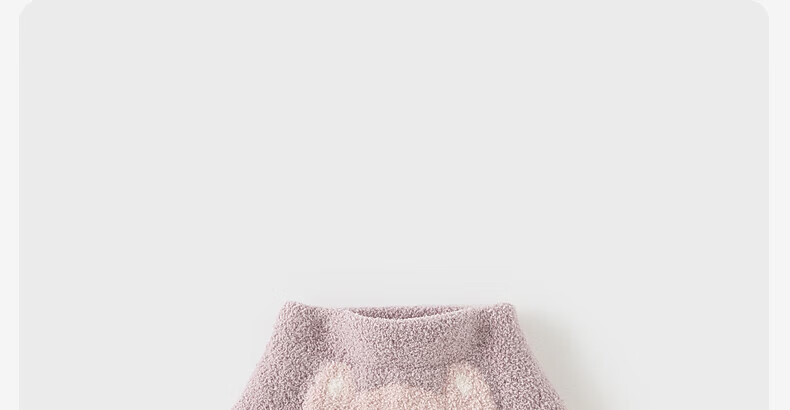 DAVE & BELLA Kids Winter Knitted Plush Warm Thick Scarf for Girls and Boys 5